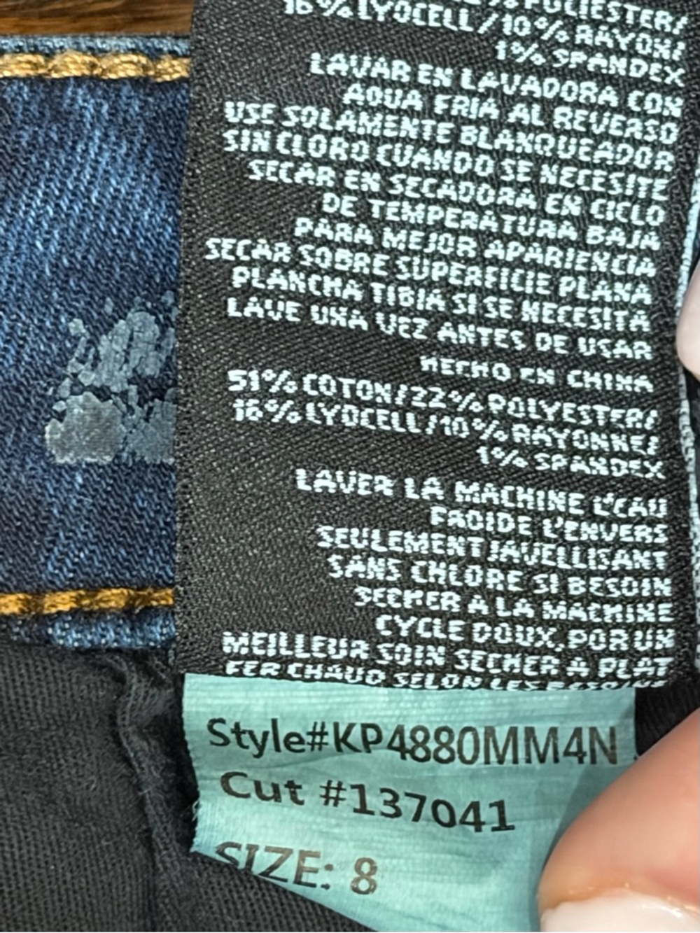 Kut from the Kloth Dark Blue Skinny Jeans - Picture 8 of 9